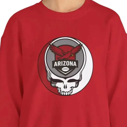 Grateful Dead - The Gridiron Collection: Arizona Edition Grateful Dead Stealie Crewneck Sweatshirt - StealieShop
